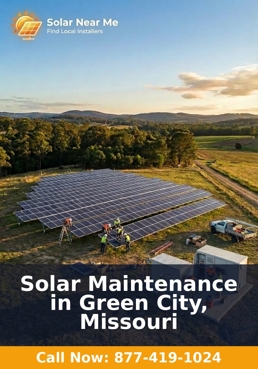 Solar Maintenance in Green City, Missouri
