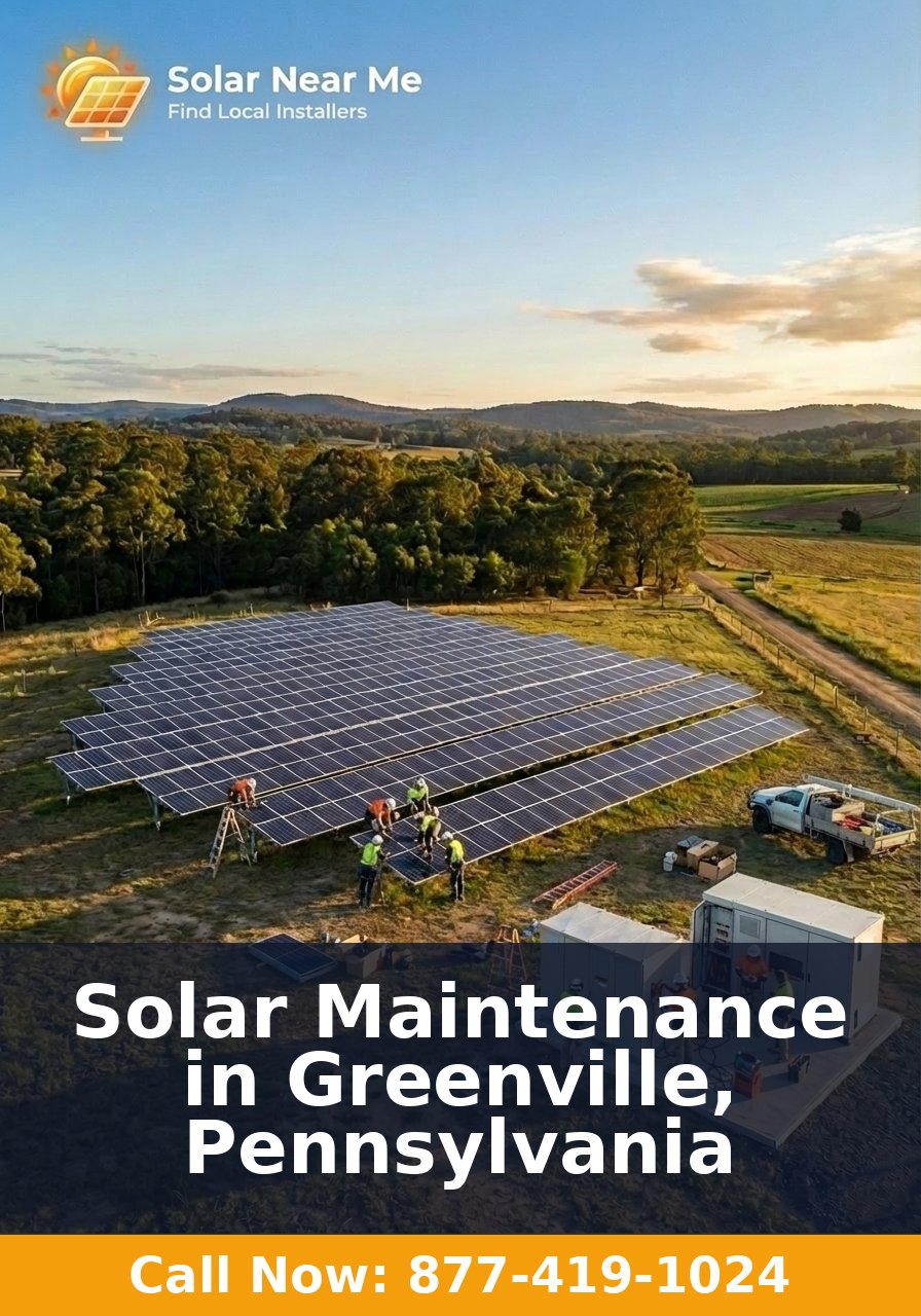 Solar Maintenance in Greenville, Pennsylvania