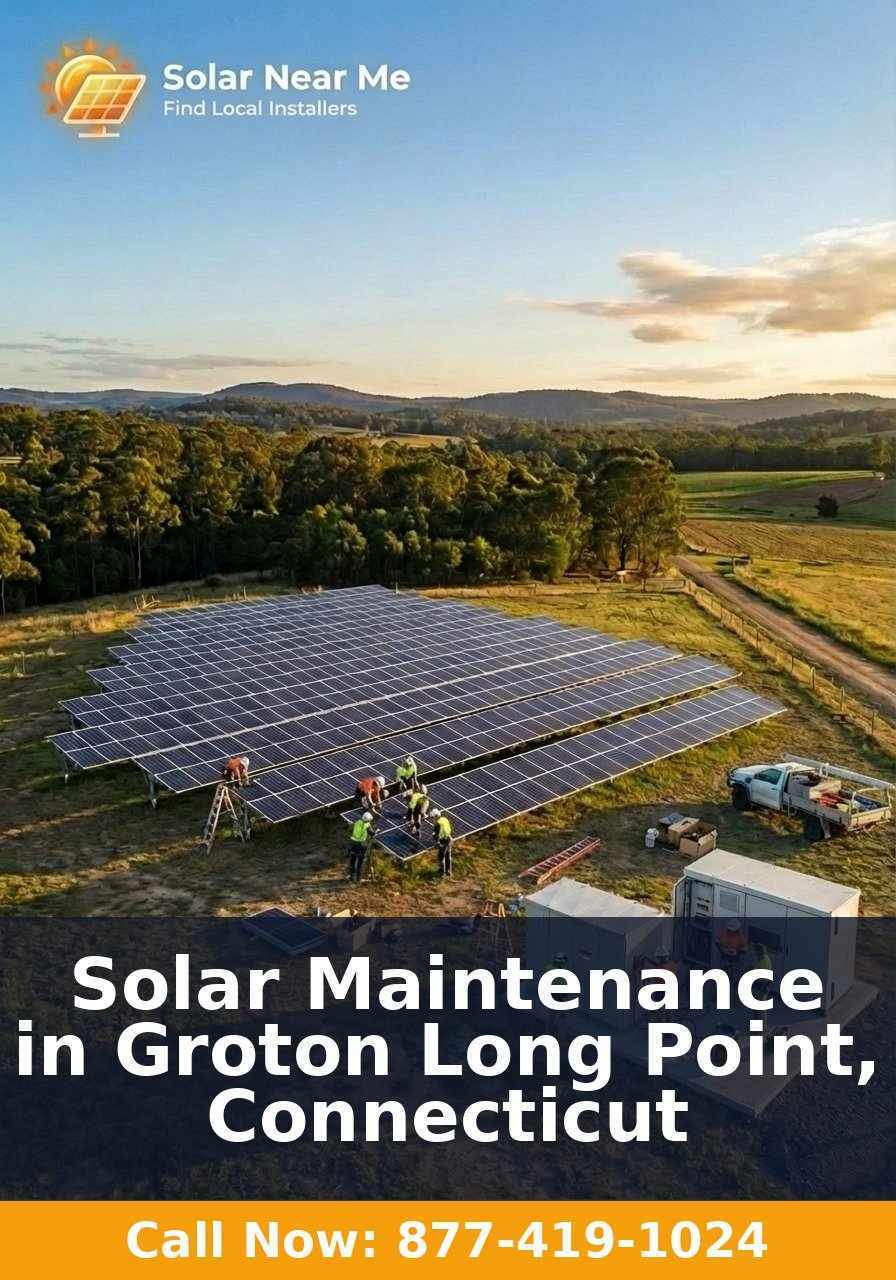 Solar Maintenance in Groton Long Point, Connecticut