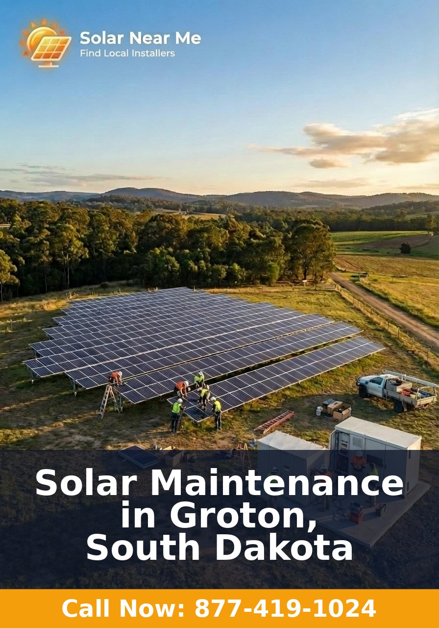 Solar Maintenance in Groton, South Dakota