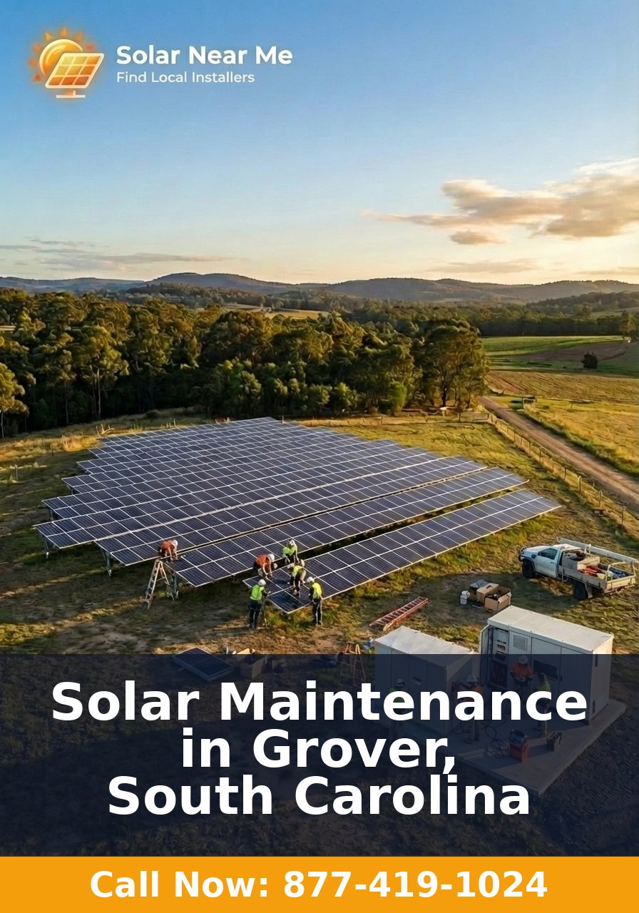 Solar Maintenance in Grover, South Carolina
