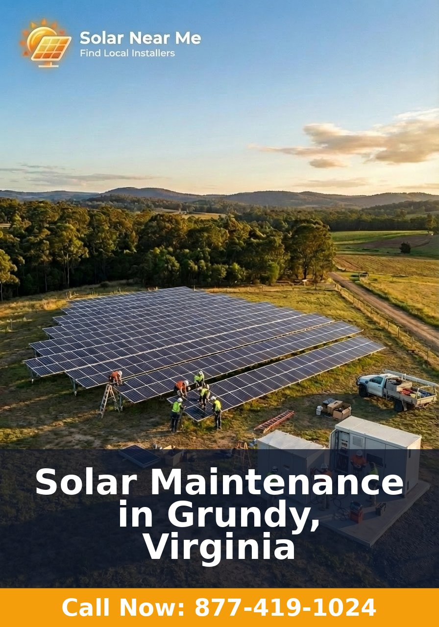 Solar Maintenance in Grundy, Virginia