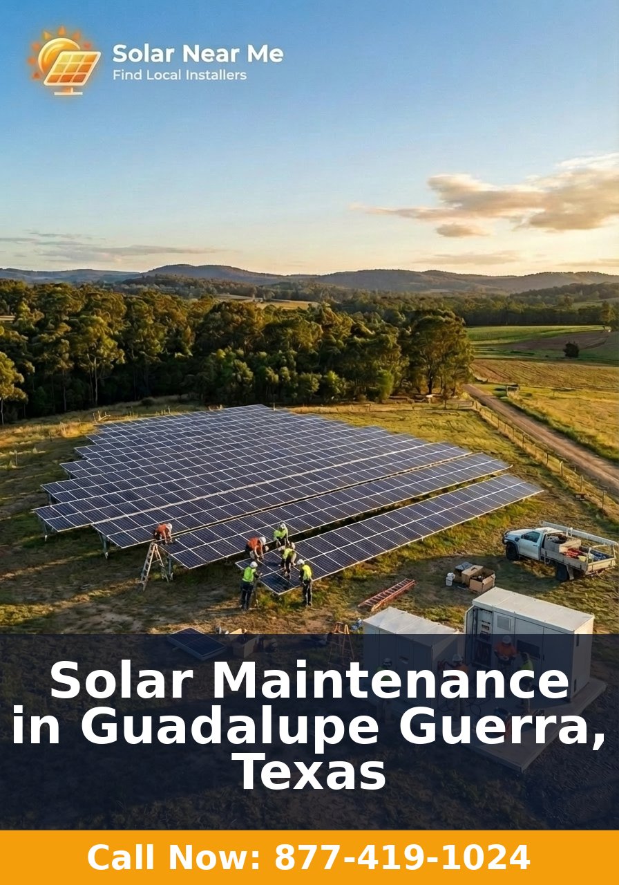 Solar Maintenance in Guadalupe Guerra, Texas