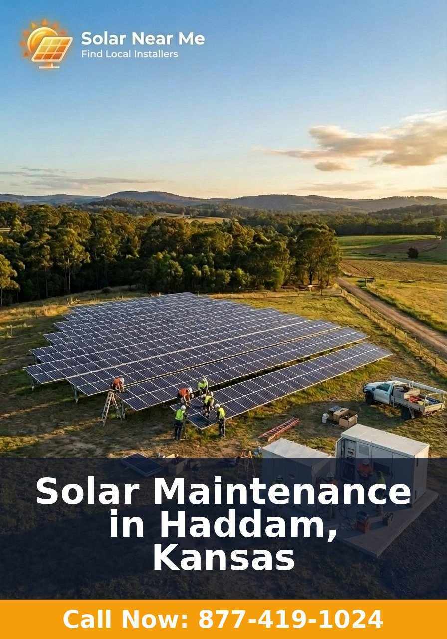 Solar Maintenance in Haddam, Kansas