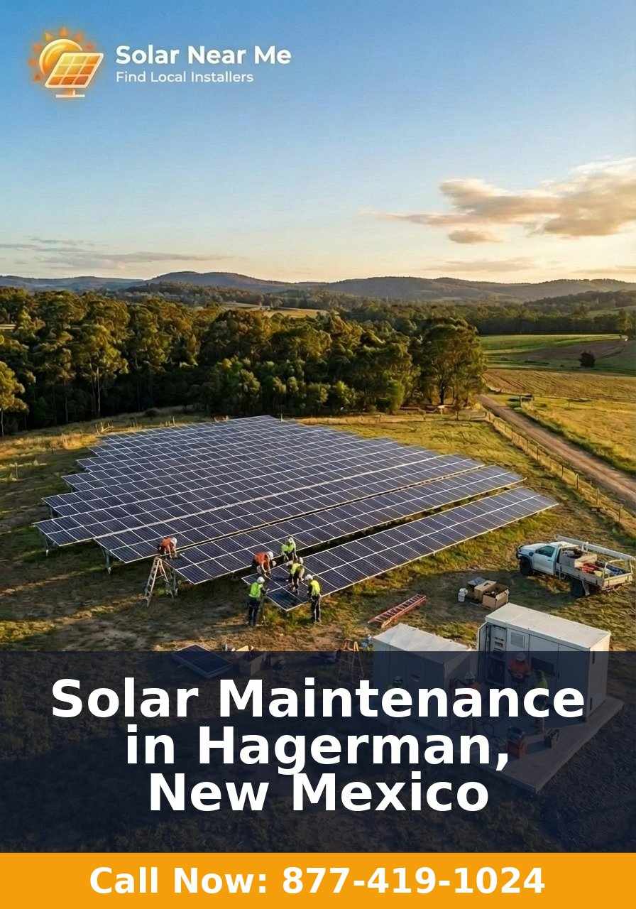 Solar Maintenance in Hagerman, New Mexico