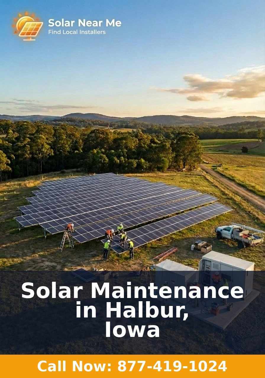 Solar Maintenance in Halbur, Iowa