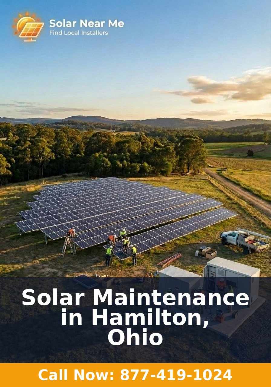 Solar Maintenance in Hamilton, Ohio