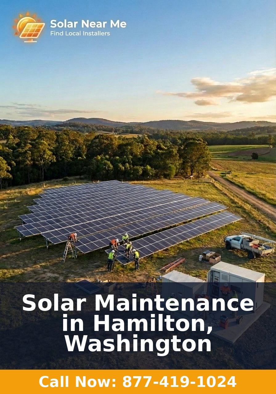 Solar Maintenance in Hamilton, Washington