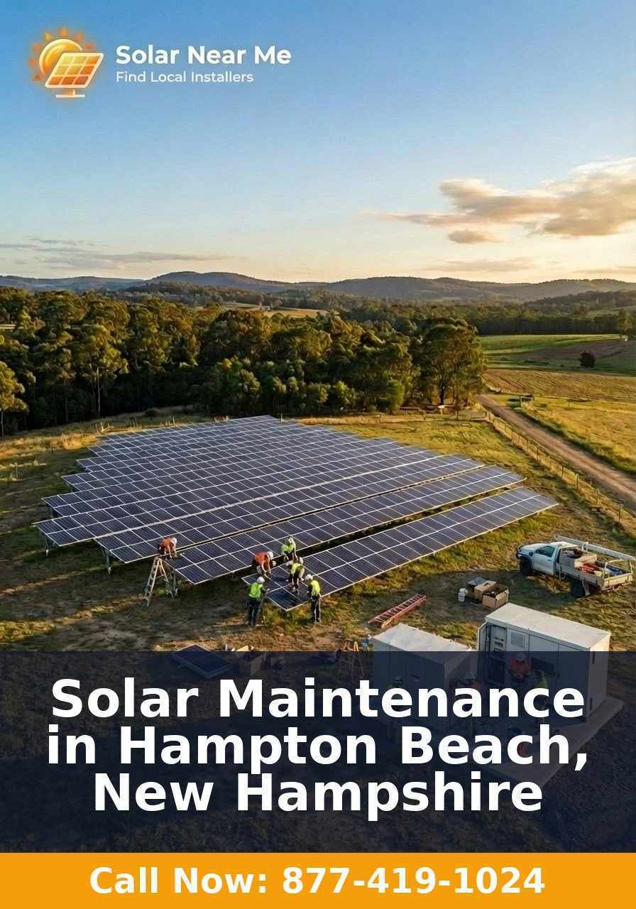 Solar Maintenance in Hampton Beach, New Hampshire