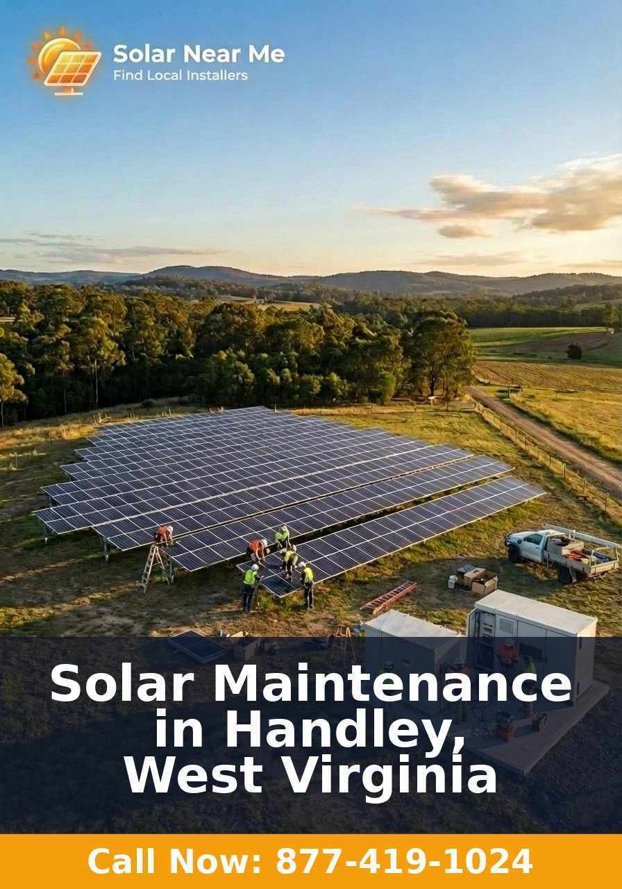 Solar Maintenance in Handley, West Virginia