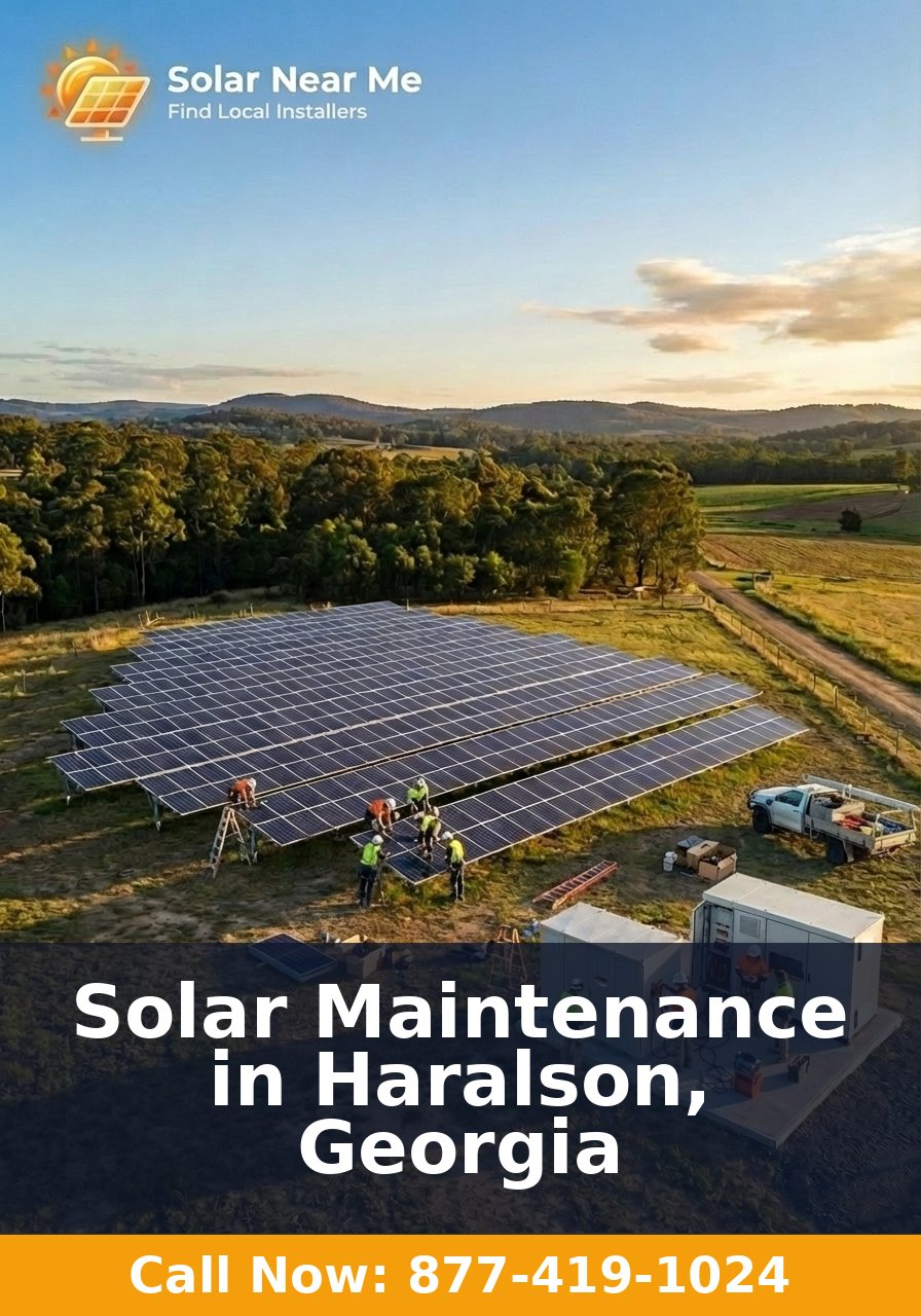 Solar Maintenance in Haralson, Georgia