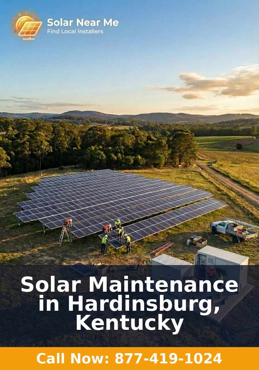 Solar Maintenance in Hardinsburg, Kentucky