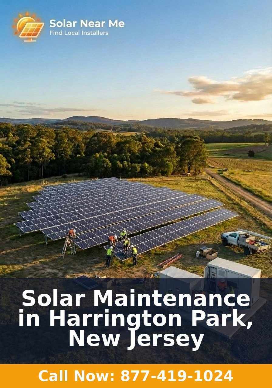 Solar Maintenance in Harrington Park, New Jersey