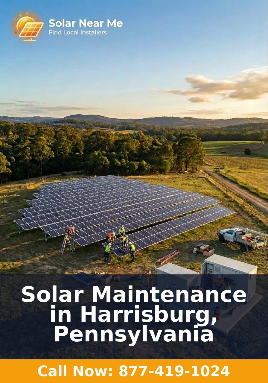 Solar Maintenance in Harrisburg, Pennsylvania