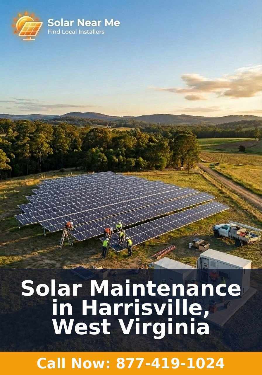 Solar Maintenance in Harrisville, West Virginia