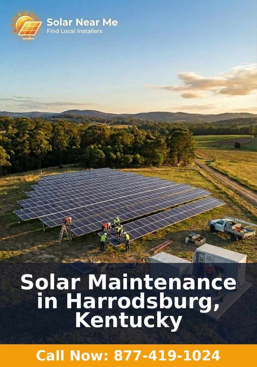Solar Maintenance in Harrodsburg, Kentucky