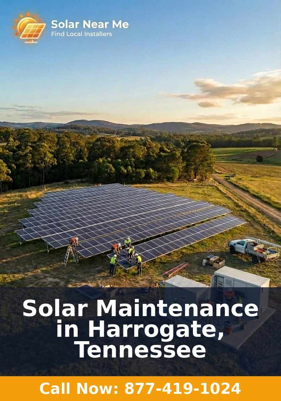 Solar Maintenance in Harrogate, Tennessee