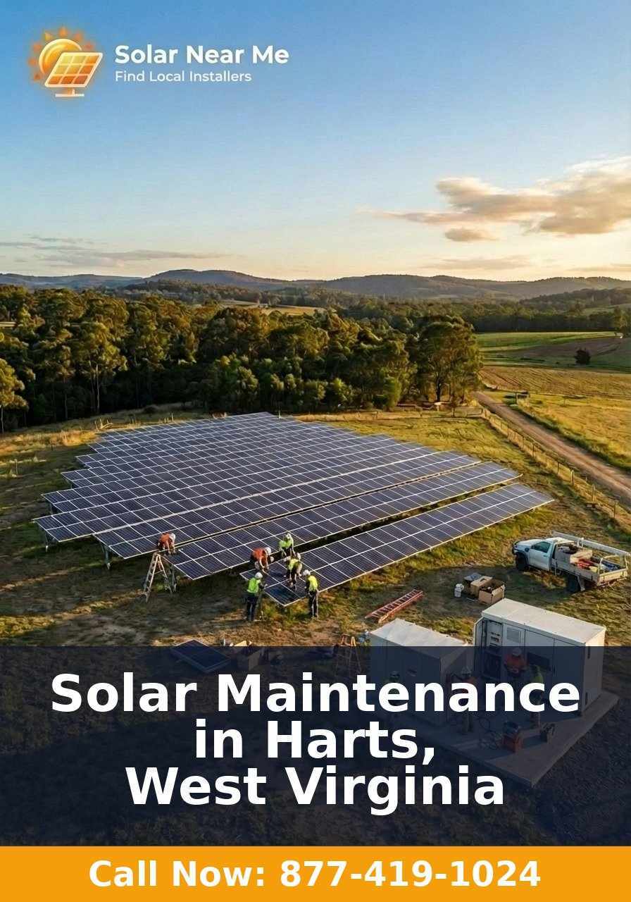 Solar Maintenance in Harts, West Virginia