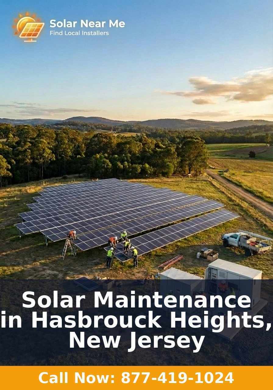Solar Maintenance in Hasbrouck Heights, New Jersey