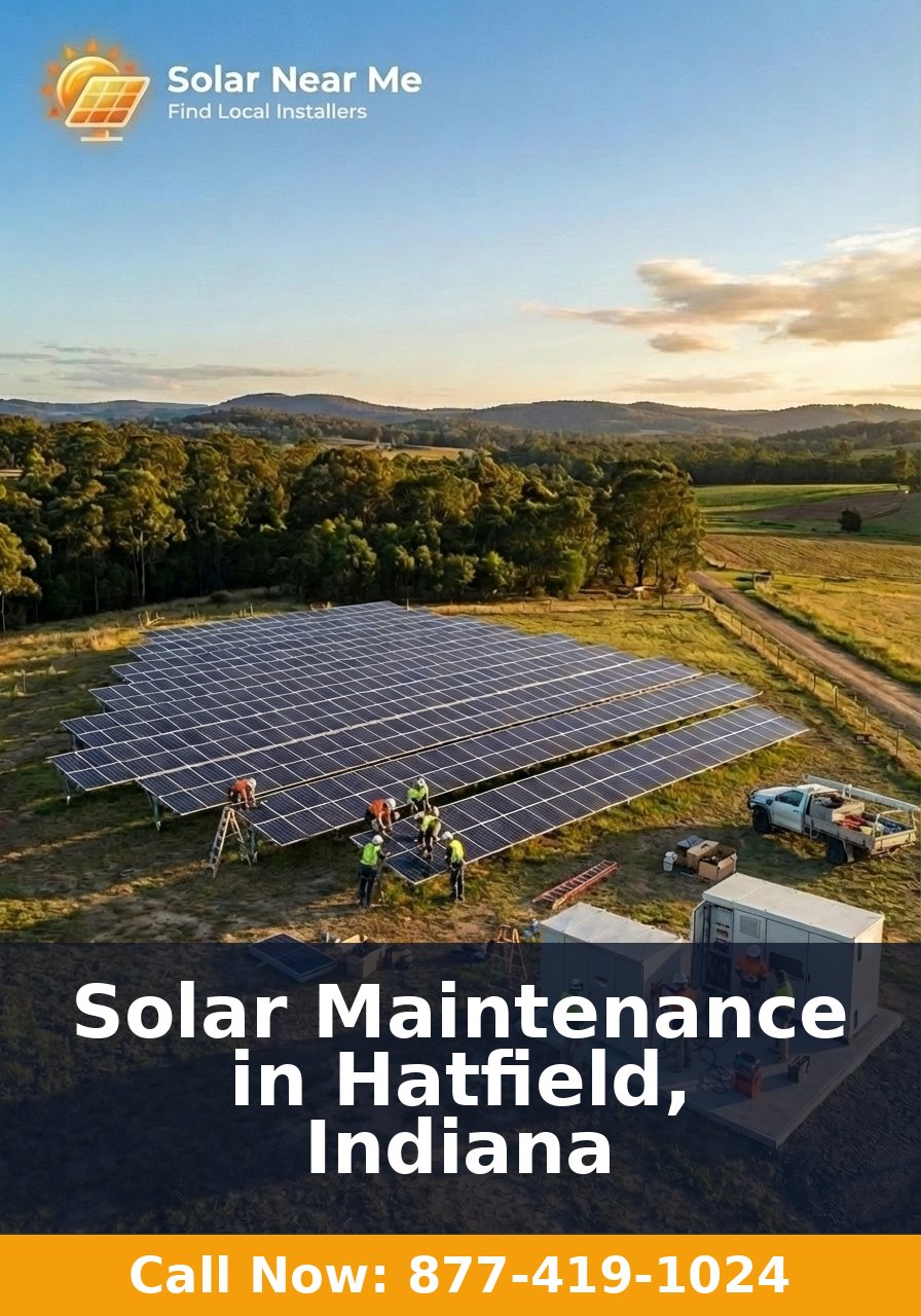 Solar Maintenance in Hatfield, Indiana