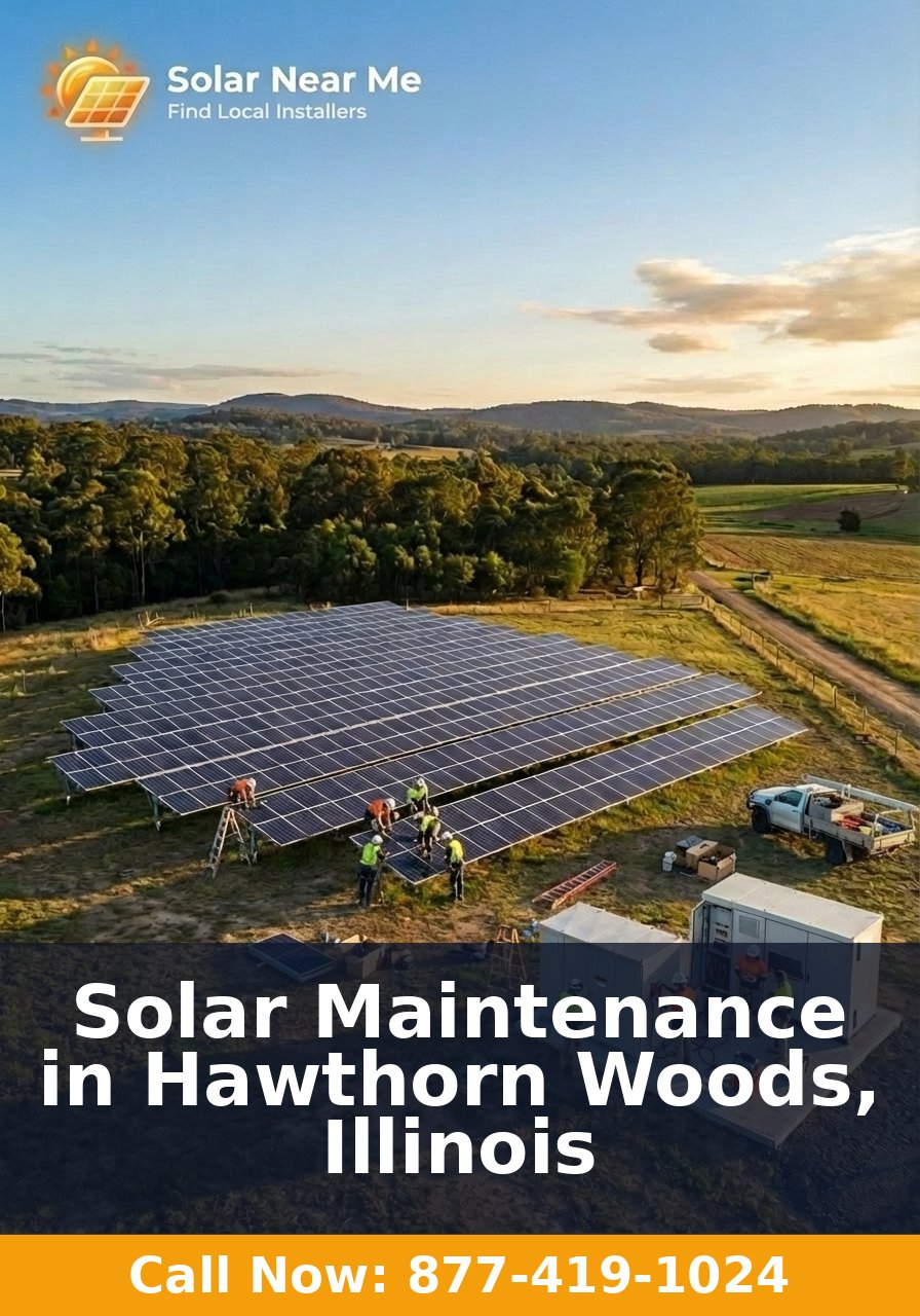 Solar Maintenance in Hawthorn Woods, Illinois