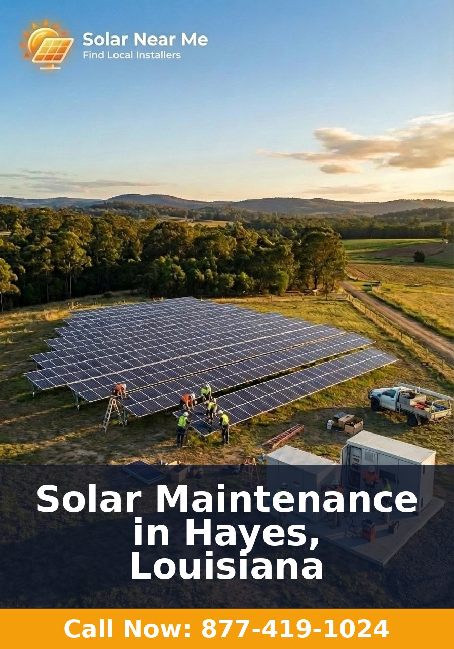 Solar Maintenance in Hayes, Louisiana
