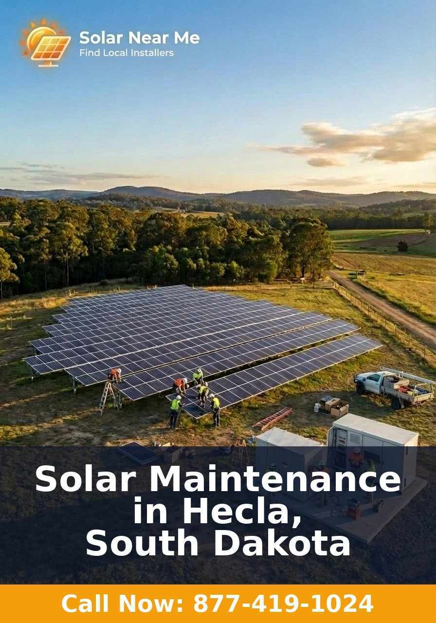 Solar Maintenance in Hecla, South Dakota