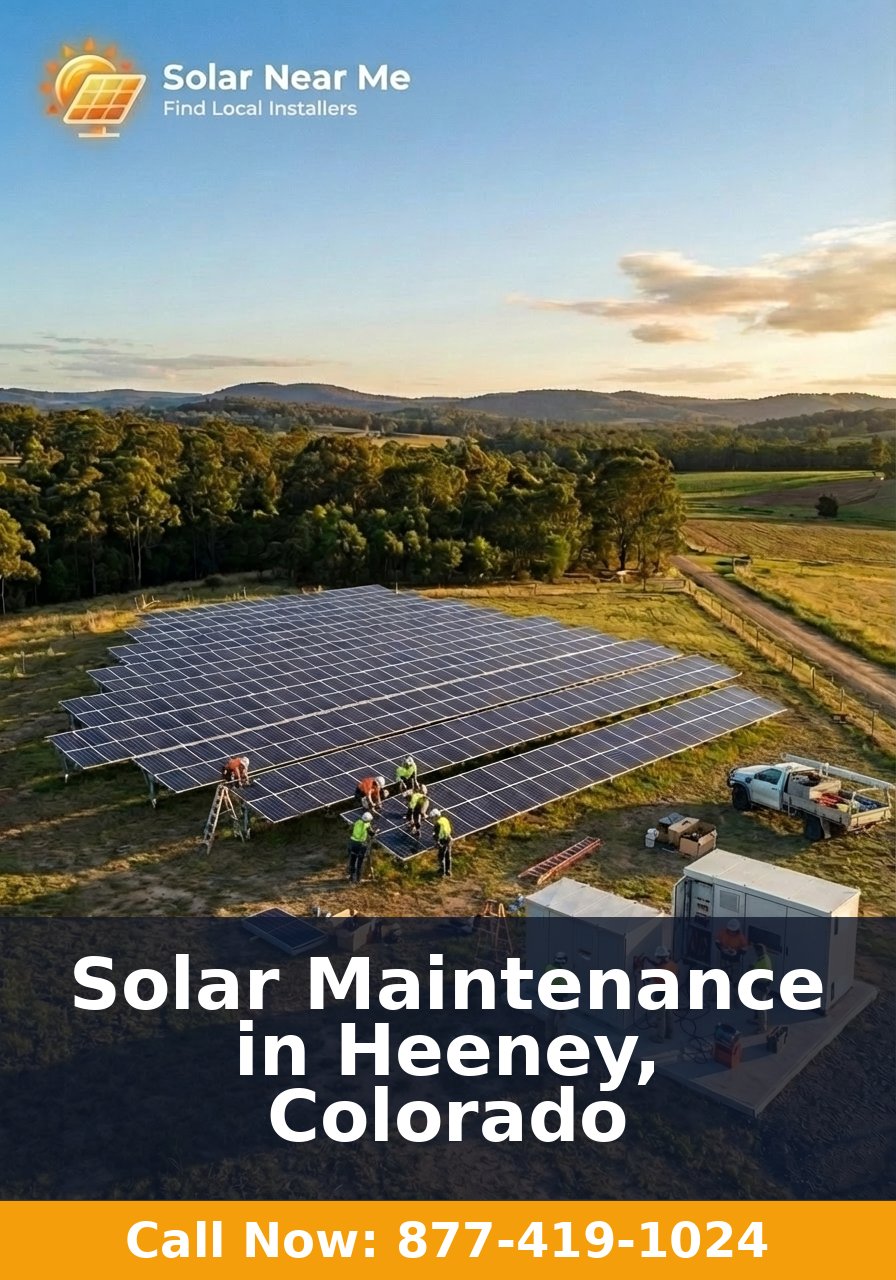 Solar Maintenance in Heeney, Colorado