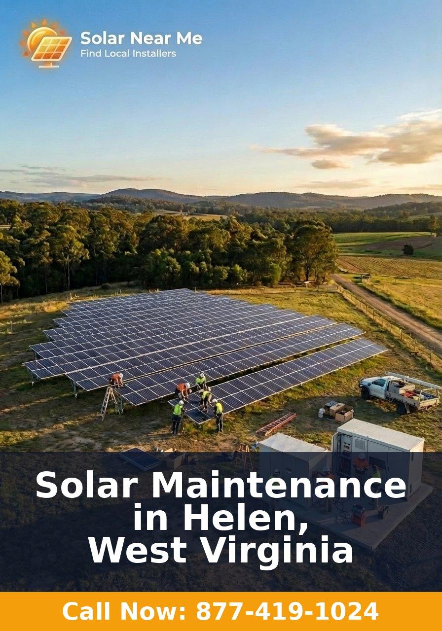 Solar Maintenance in Helen, West Virginia