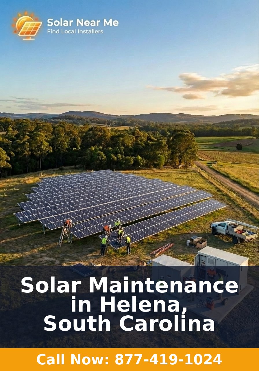 Solar Maintenance in Helena, South Carolina