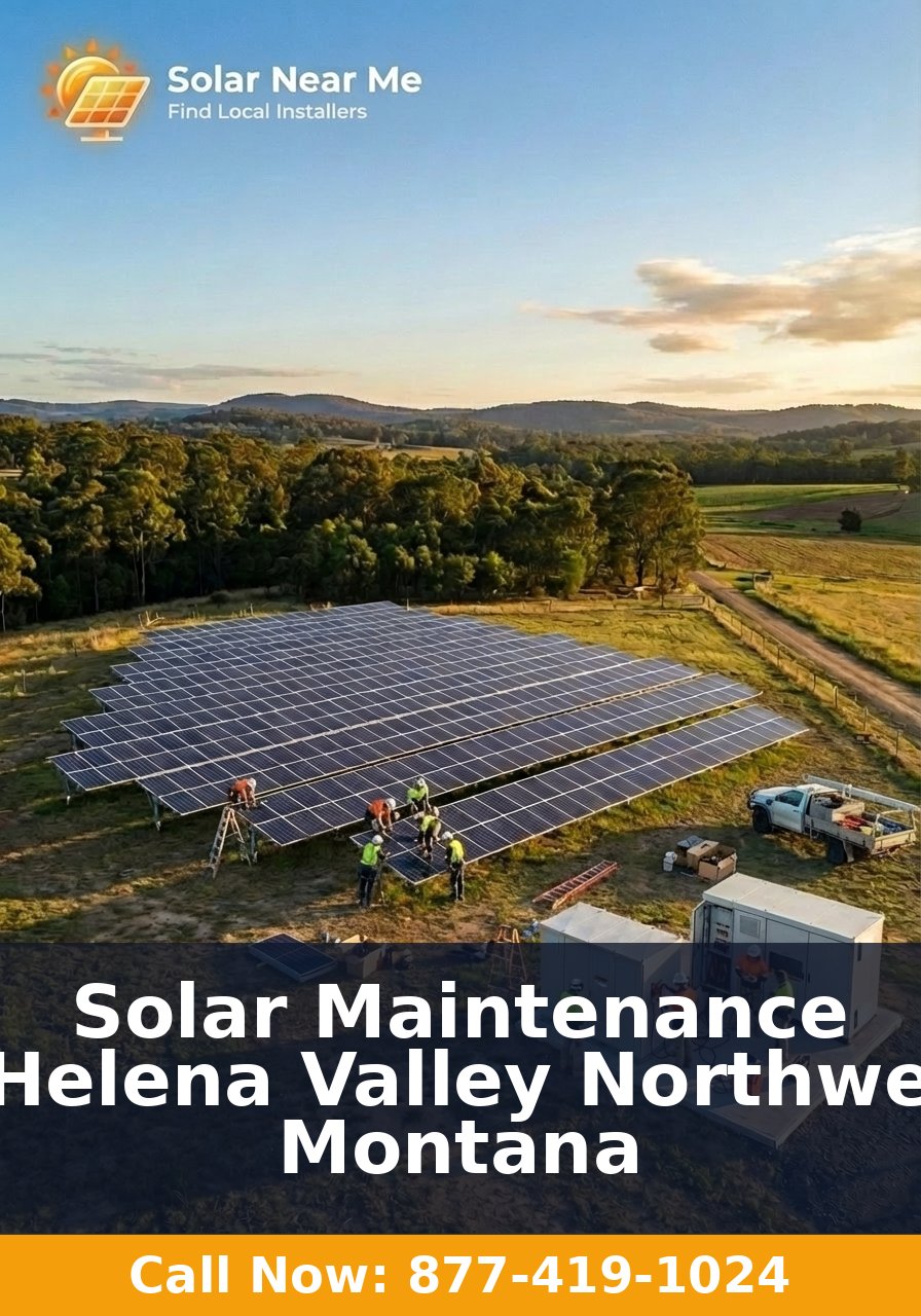Solar Maintenance in Helena Valley Northwest, Montana
