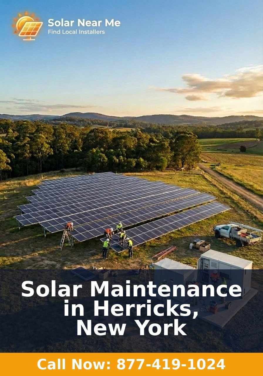 Solar Maintenance in Herricks, New York