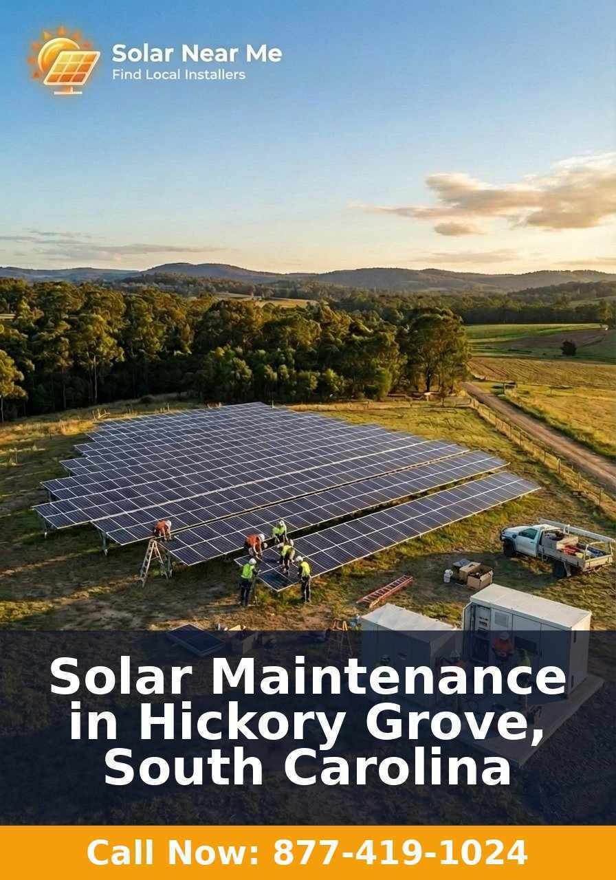 Solar Maintenance in Hickory Grove, South Carolina