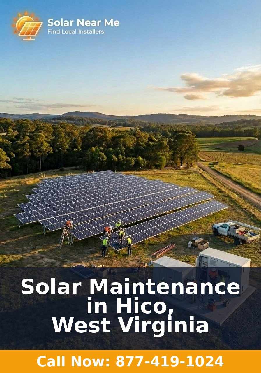 Solar Maintenance in Hico, West Virginia