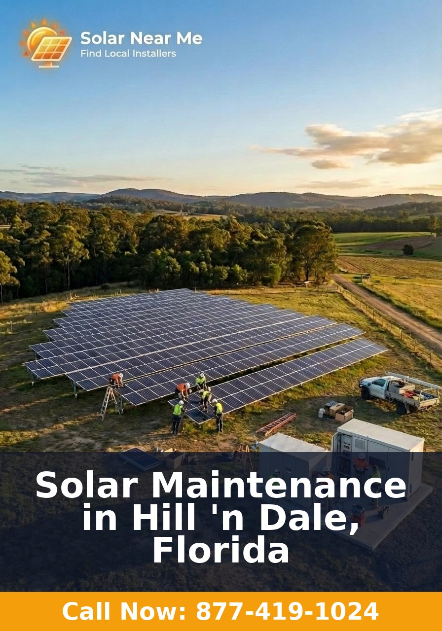 Solar Maintenance in Hill 'n Dale, Florida