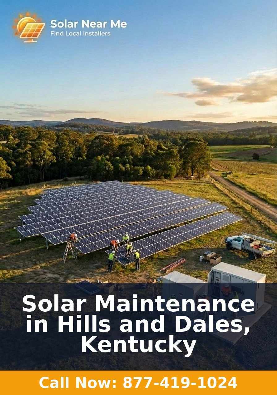 Solar Maintenance in Hills and Dales, Kentucky
