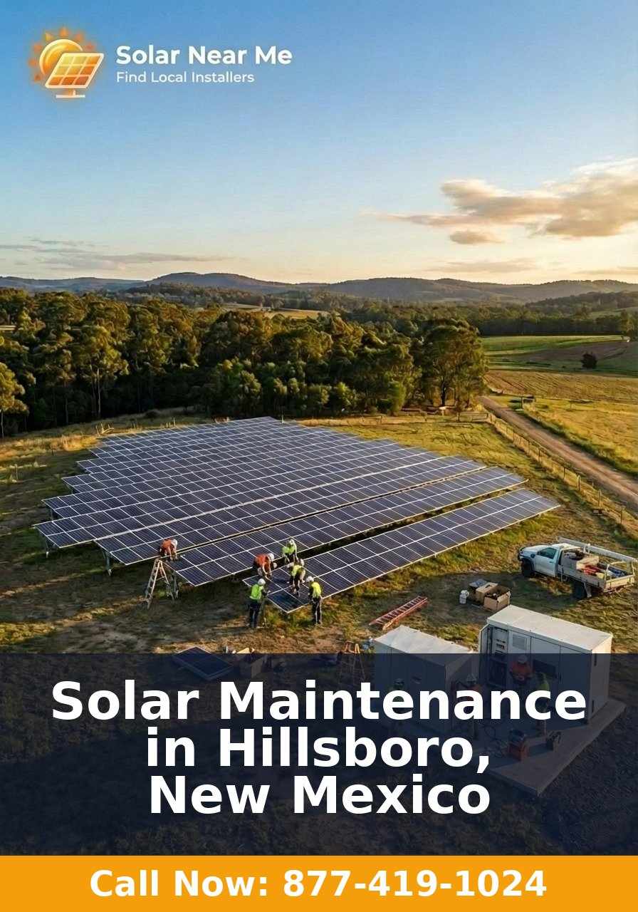 Solar Maintenance in Hillsboro, New Mexico