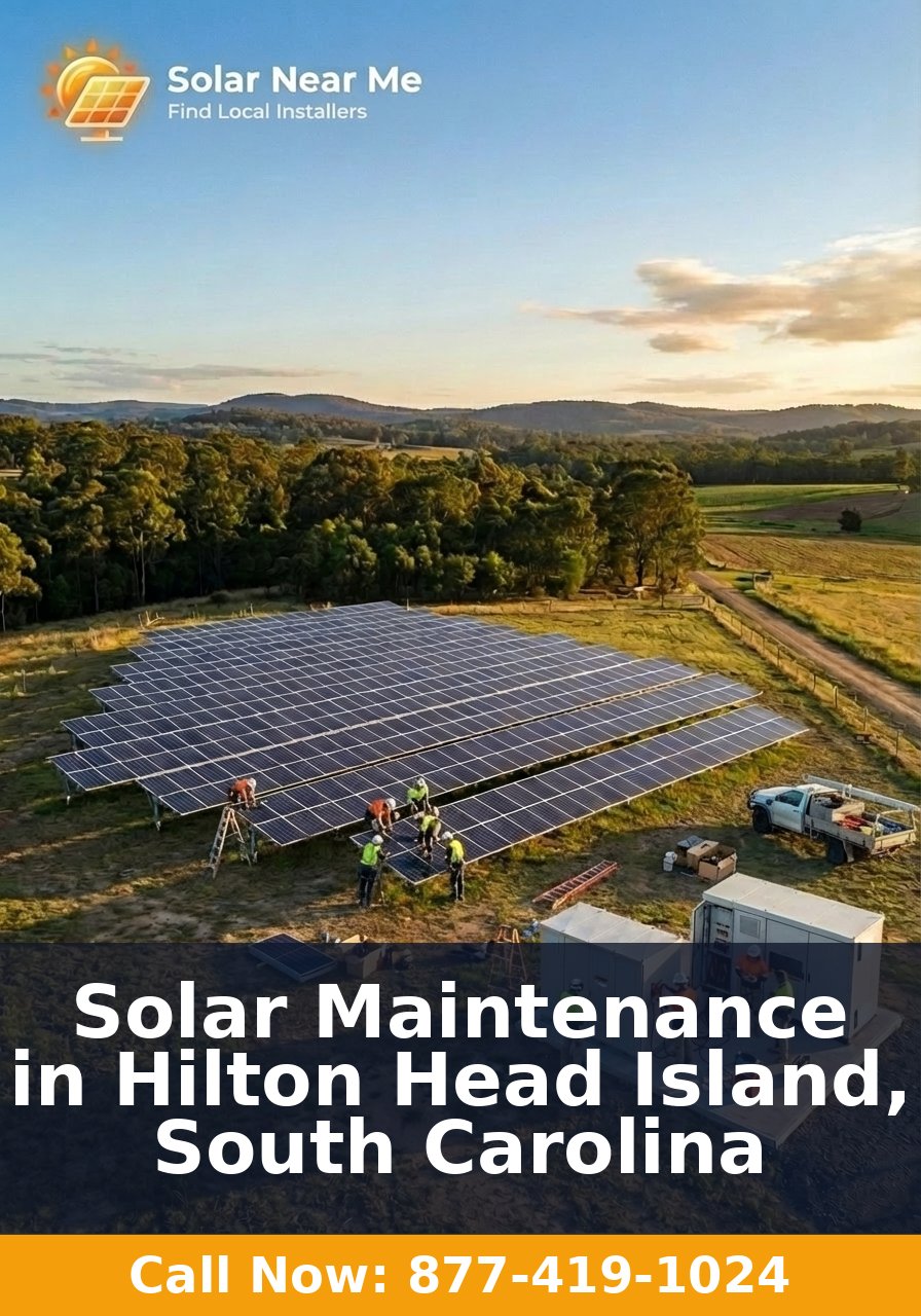 Solar Maintenance in Hilton Head Island, South Carolina