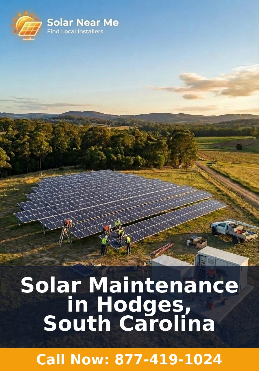 Solar Maintenance in Hodges, South Carolina