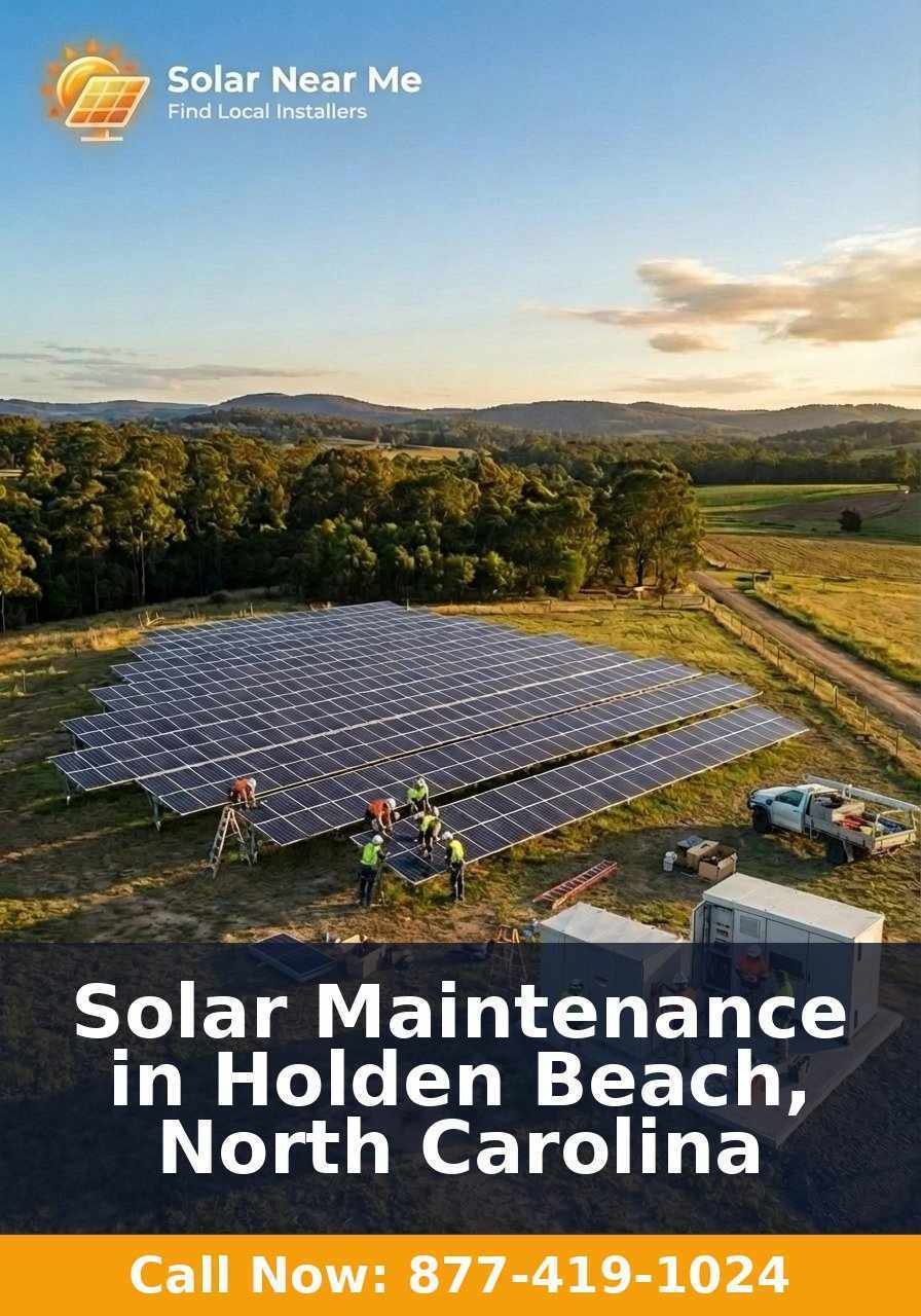 Solar Maintenance in Holden Beach, North Carolina