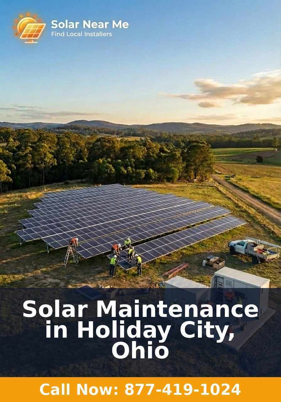 Solar Maintenance in Holiday City, Ohio