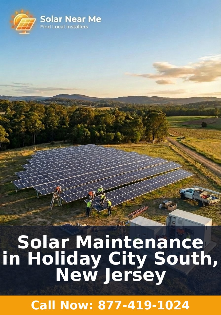 Solar Maintenance in Holiday City South, New Jersey