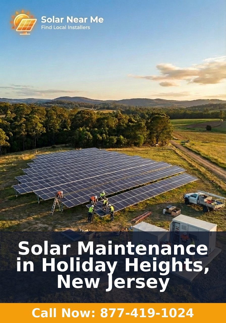 Solar Maintenance in Holiday Heights, New Jersey