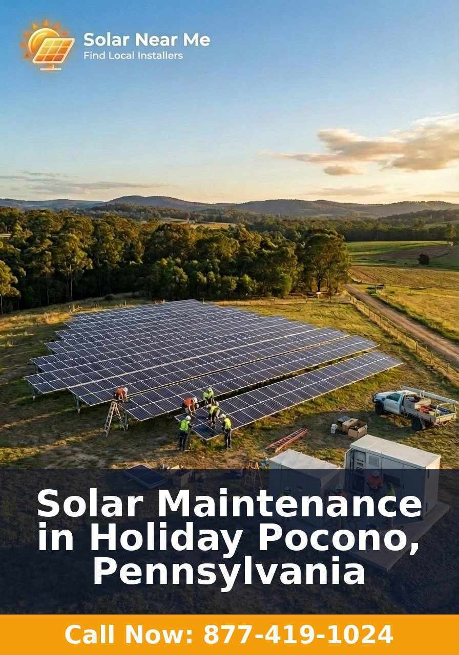 Solar Maintenance in Holiday Pocono, Pennsylvania