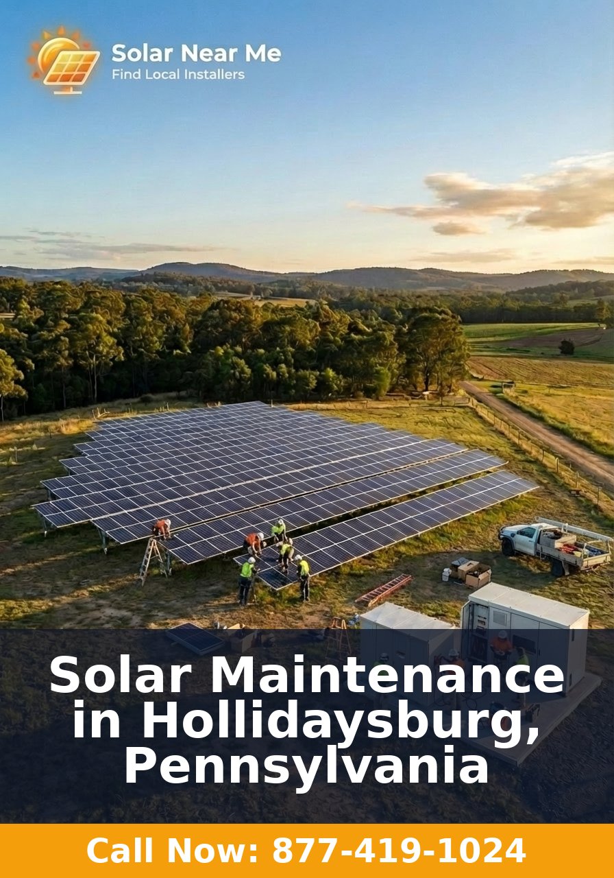 Solar Maintenance in Hollidaysburg, Pennsylvania