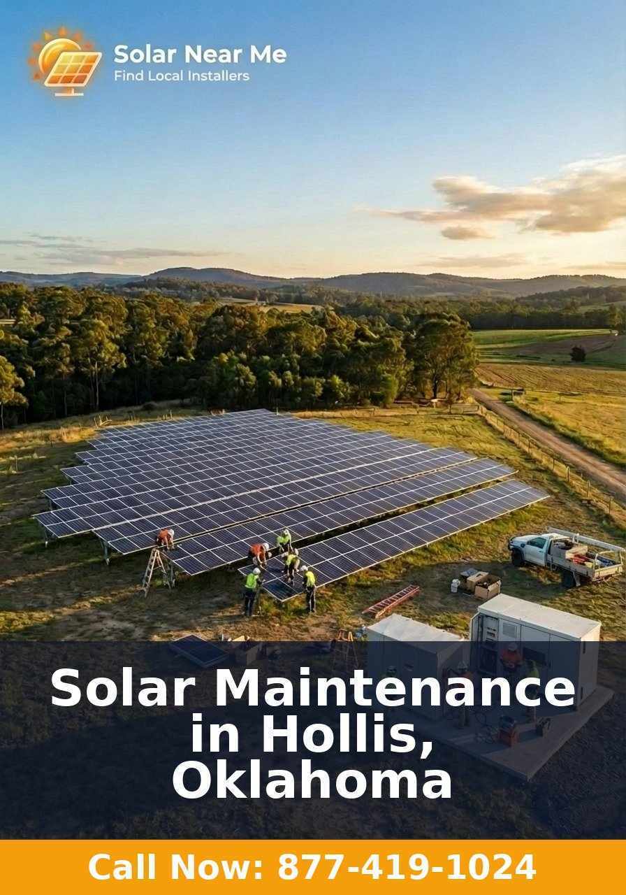 Solar Maintenance in Hollis, Oklahoma