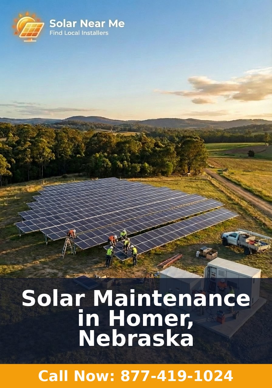 Solar Maintenance in Homer, Nebraska