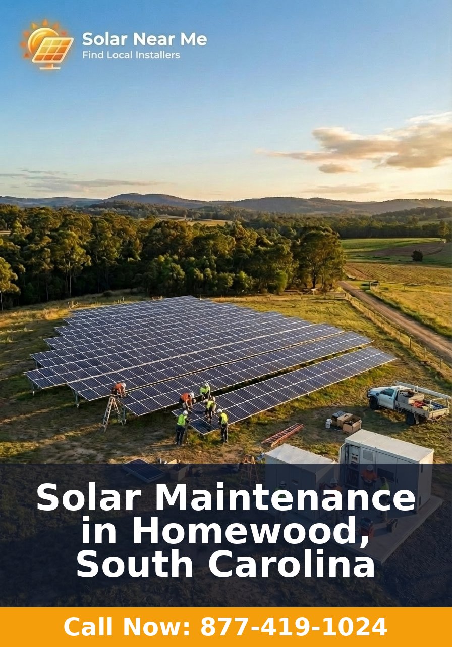 Solar Maintenance in Homewood, South Carolina