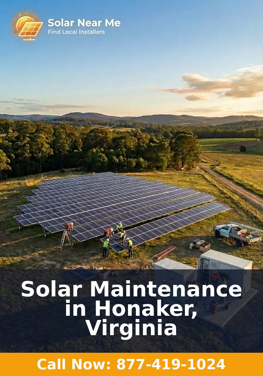 Solar Maintenance in Honaker, Virginia