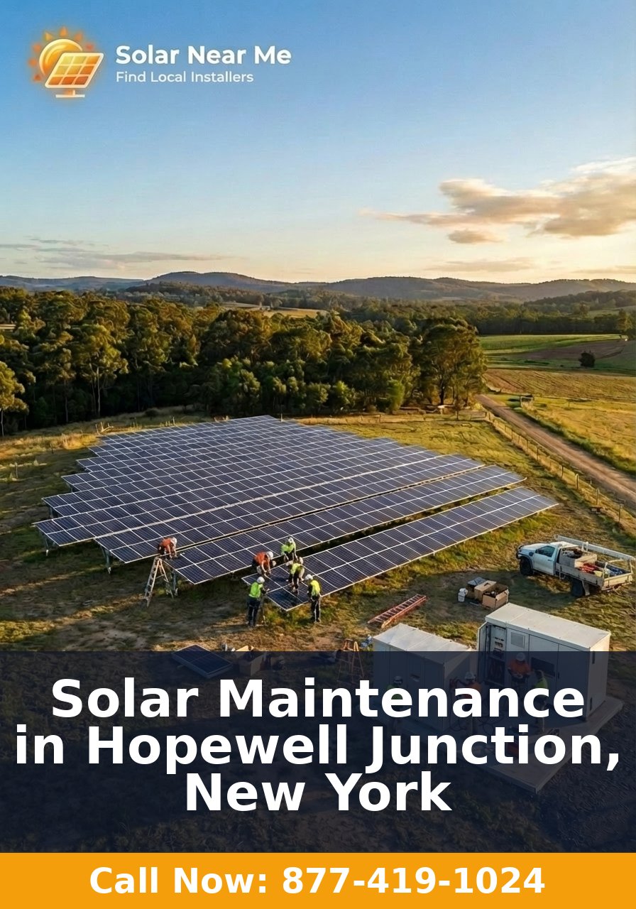 Solar Maintenance in Hopewell Junction, New York